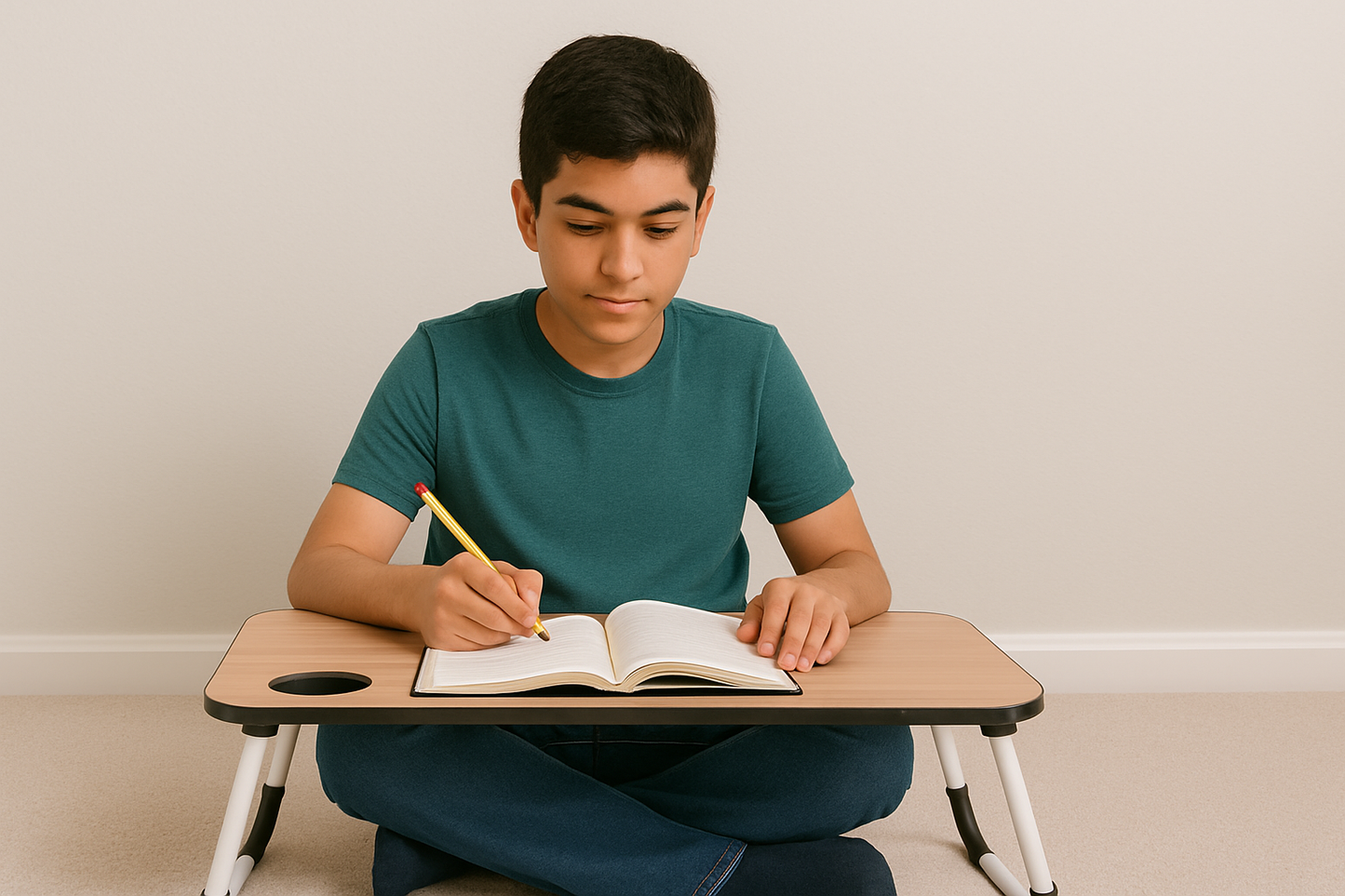 Foldable Wooden Mini Study / Laptop Table