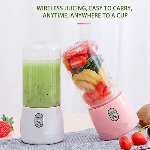 Portable Juicer Blender, Mini Handheld Blender with 4 Blades