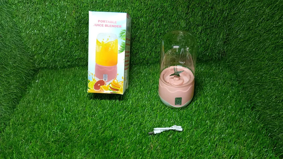 Portable Juicer Blender, Mini Handheld Blender with 4 Blades
