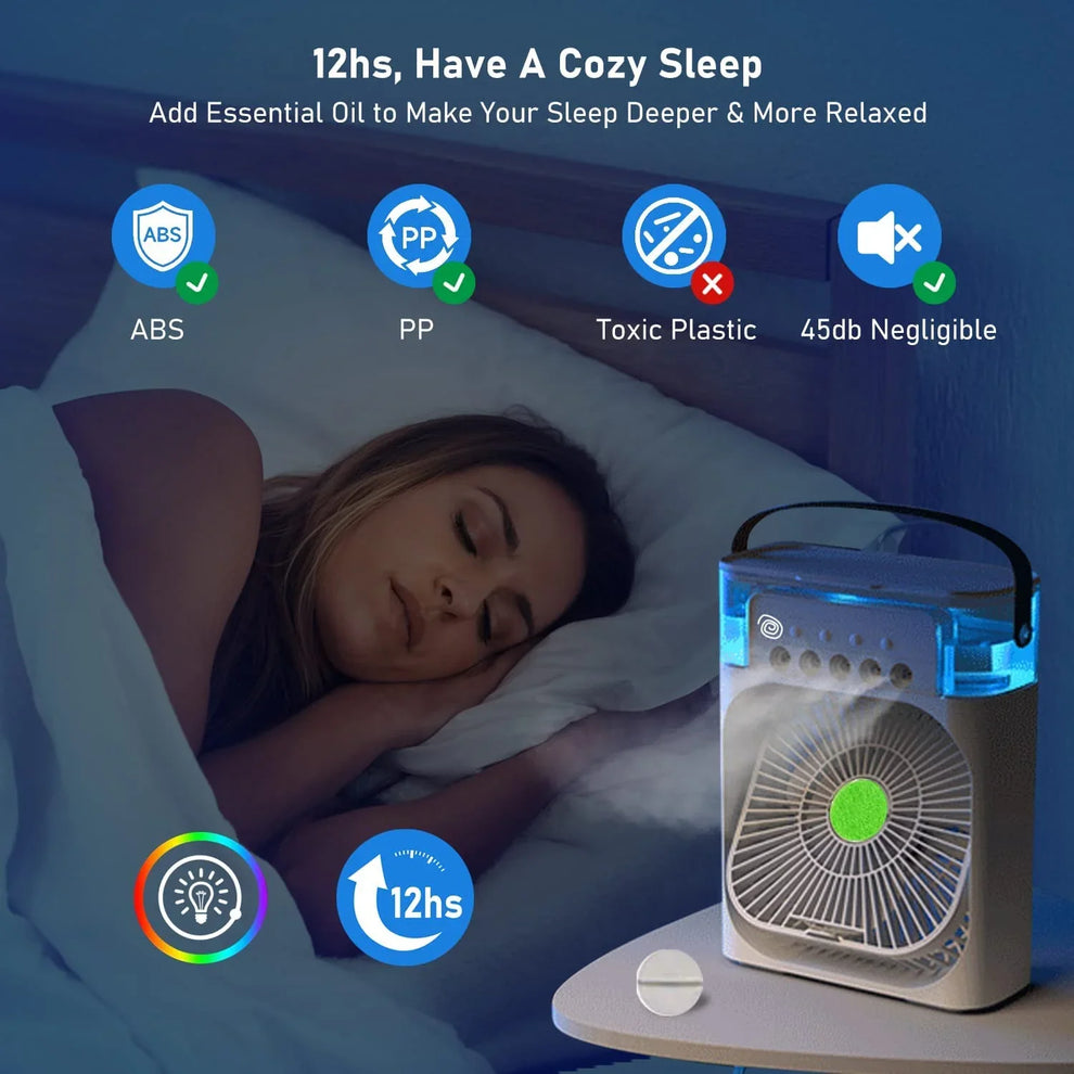 Mini Air Cooler for Kitchen, Office, Bedroom...