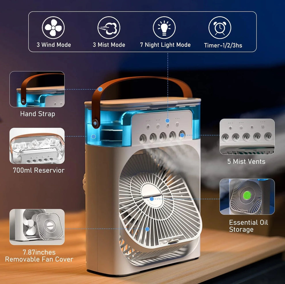Mini Air Cooler for Kitchen, Office, Bedroom...