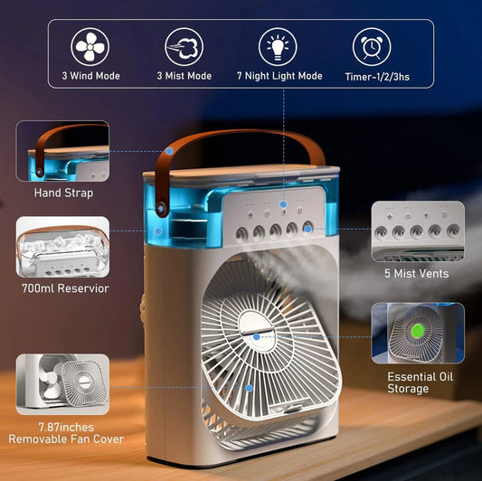 Mini Air Cooler for Kitchen, Office, Bedroom...